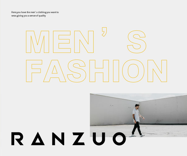 RANZUO男裝-設計師男裝品牌
